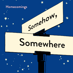 「Somehow, Somewhere」ジャケットデザインステッカー（90mm×90mm）